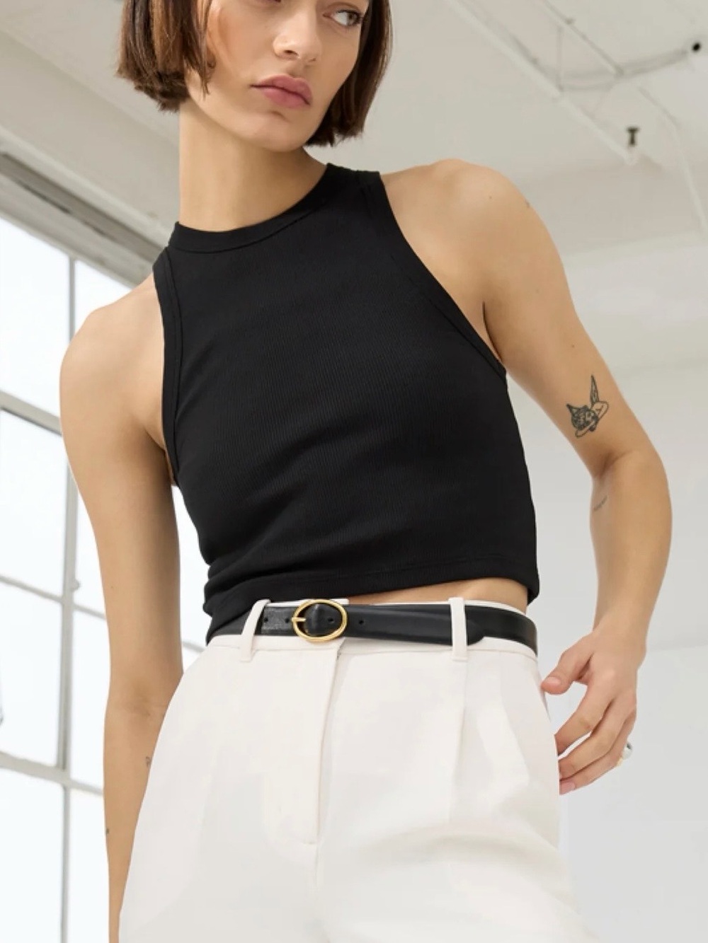 SoldOutNyc Cropped Not So Basic Tank